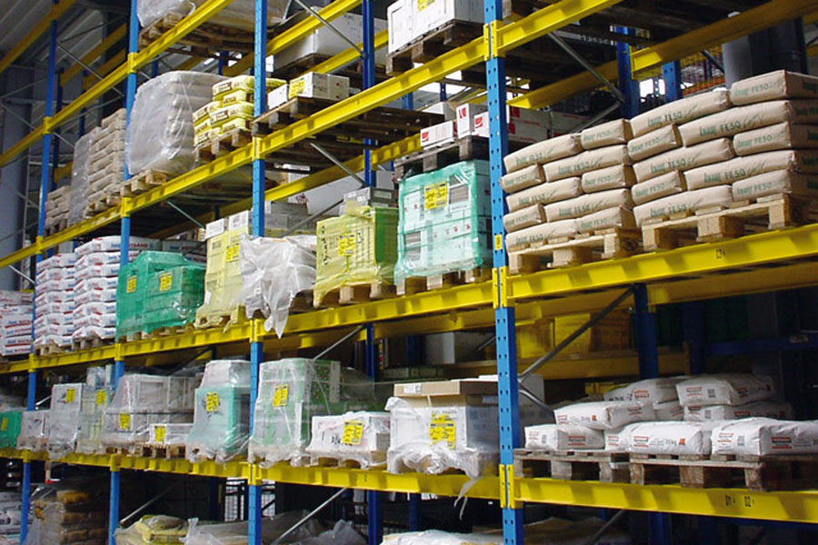 rafturi pentru depozitare paletizata cu adancime dubla